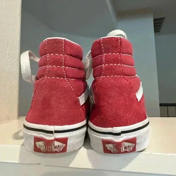 Vans SK8-Hi Top Sz: 1.5Y Youth 751505 Burgundy Maroon Kids Unisex - Picture 7 of 9